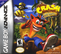 Crash Bandicoot Advance JP GameBoy Advance JP box art